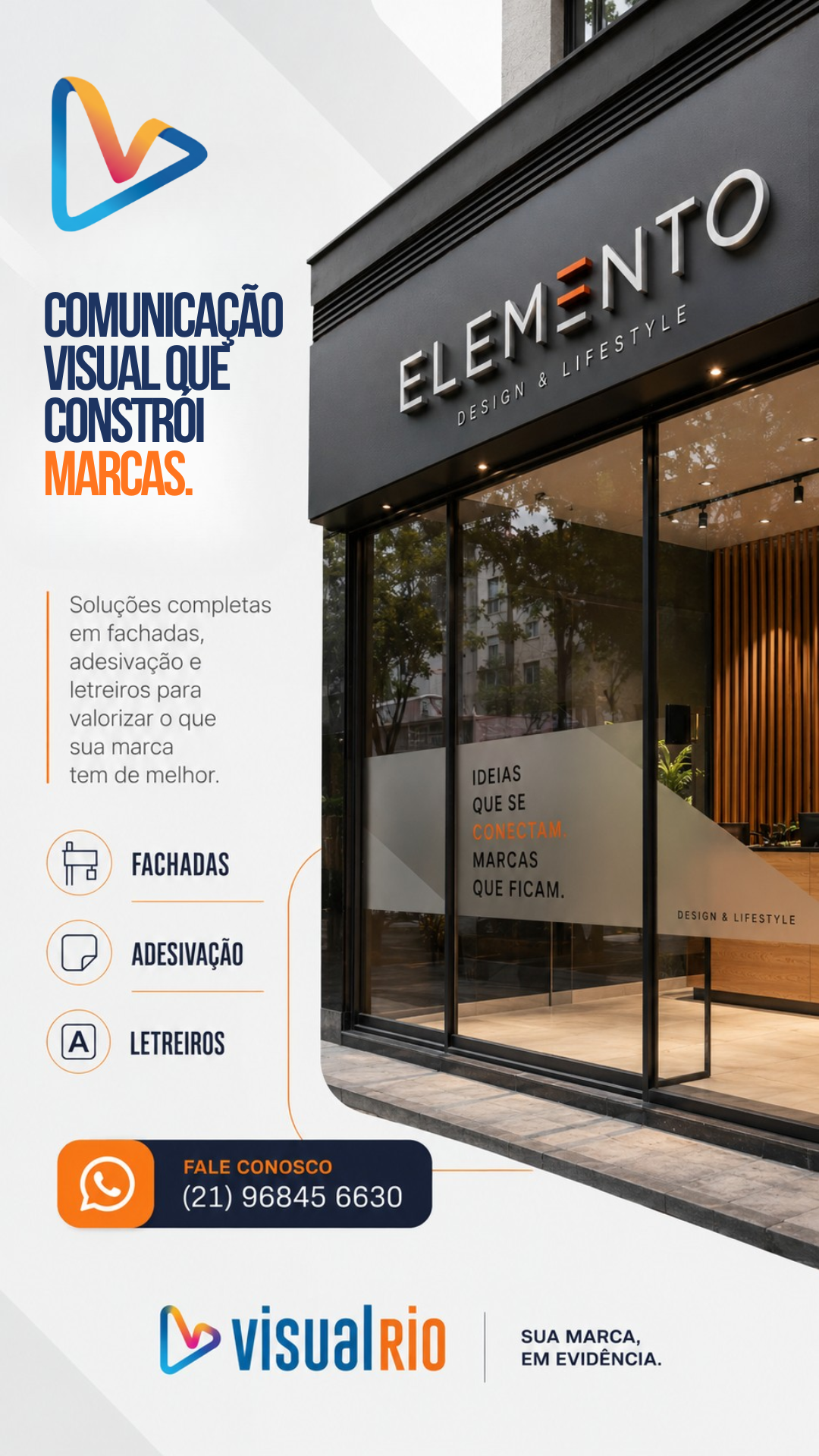 Story de 28 de agosto — Comunicação visual que constrói marcas